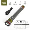 Other Sporting Goods Swiss Tech Erleuchten 3000 Lumen LED Flashlight IP67 Waterproof Drop Resistant Rechargeable with Emergency Power B 231115