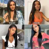 Silky Straight Lace Frontal Human Hair Wigs 4x4 5x5 6x6 7x7 13x4 13x6 360 Full Lace Wigs for Women Natural Color Pre Plucked Glueless Wigs