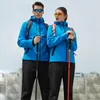 Giacche da caccia Uomo Softshell in pile invernale Giacca a vento ad asciugatura rapida con tasca Giacca da escursionismo da campeggio da donna Cappotto con cappuccio per sport all'aria aperta