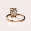 2023 Neues Schmuckdesign 14K 18K Verlobungs-Ehering Labordiamant-Moissanit-Ring