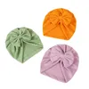 Bowknot Baby Turbante Berretti Cappelli Neonato Morbido Grande Arco Cofano per Neonate Bambini Caldo Copricapo Cappello Bebes Gorra Berretto per bambini