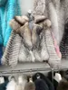 Veste d'hiver en fausse fourrure pour femmes, manteau rouge importé à col surdimensionné, Style à la mode, Europe et amérique, 2023 s, 231114