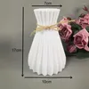 Vasos Plástico Decoração de Casa Anti-Cerâmica Casamento Europeu Decorações Modernas Simplicidade Criativa Preto