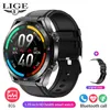 Newst Lige Blodtryck Intelligent ECG ECG Blod Syre Health Monitoring Men's Watch Bluetooth Call