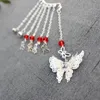 Stud Anime Tian Guan Ci Fu Clips d'oreille Crochet Hua Cheng Xie Lian Cosplay Papillon Pendentif Boucle d'oreille Femmes Bijoux Accessoires Cadeau 231115