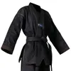 Protective Gear Taekwondo Master Dobok Ultralight Wt Fighter Polyester Suit Black Martial Arts Gi With Exquisite Embroidery 231115