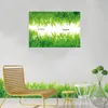 Adesivo de borda de parede de cortina decalque auto adesivo removível papel de parede de grama mural de papel de decoração de decoração de decoração