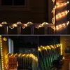 Décorations de jardin 1 ~ 2Pack Solaire Led Lumière Extérieure Décoration De Noël Guirlande De Noël Corde Chaîne Fée Bande 32m / 22m / 12m / 7m 230414