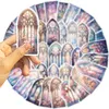 50pcs-Pack Ins Style Church Stickers Vattentäta vinylklistermärken för bagagevattenflaska Laptop bilplanerare Scrapbooking Phone Mac Door Wall Decals