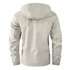 Męskie kurtki męskie kurtka mody Mężczyźni Spring Autumn Windbreaker Bomber Jacket Płaszcze Mężczyźni Wodoodporne odłączane kurtki z kapturem męskie 231115