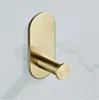 Bath Accessory Set Brushed Gold Bathroom Hardware Robe Hook Towel Bar Toilet Paper Holder Accessories 231115