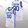 Rob Dillingham Justin Edwards Edwards Kentucky Wildcats Basketball Jersey Custic Stitched 2 Aaron Bradshaw 4 Tre Mitchell 20 Joey Hart Kentucky Jerseys