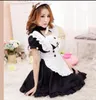 Frauen Sexy Maid Cosplay Kostüm Süßes Lolita Kleid Schwarz Rosa Japanisches Anime Outfit Kleid Kleidung Kostüm Halloween Party