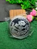 Arts et artisanat chinois Shanghai Mint 5 oz 1993 Année Panda Silver Commémorative Médaillon