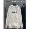 designer hoodie balencigs Fashion Hoodies Hoody Mens Sweaters High Quality version art hole new custom weaving dyeing thick soft comfortable fashionable GGU2