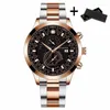 Wristwatches Mens Watches Top Sport Stainless Steel Casual Black Military Men Wristwatch Reloj
