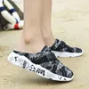 Sandały kulturystyka marka marki męskie klapki gumowe ciężko noszące męskie buty unisex trampki za High Tech Tennis zamek błyskawiczny