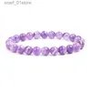 Chaîne Pierre Naturelle Perles Bracelet Pour Femmes Hommes Améthystes Cristal Quartzs Aigue-marine Jades Bijoux Agates Bracelet Élastique BraceletsL231115