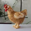 Plush Dolls Hen Anime Cute Rooster Plushie Cock Plush Toys Lifelike Animals Simulation Stuffed Doll Toy Gifts For Kids 231114