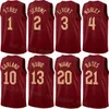 Printed Man Youth Basketball City Max Strus Jersey 1 Emoni Bates 21 Georges Niang 20 Ricky Rubio 13 Dean Wade 32 Craig Porter 9 Association Icon Custom Name Number