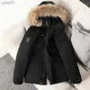 Men's Down Parkas 2023 Now Hooded Fur Collar Down Jackets Men / Women The Same Overcoat Thick Winter Outdoor Snow Coat Tooling Oversized JacketL231115