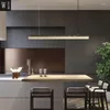 Kolye lambaları Modern Led Restoran Çay Odası Avizesi Nordic Tasarımcı Yemek Masa Bar Sayacı Strip Işık Lüks Lamba