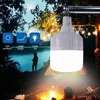 Camping Lantern Portable USB Rechargeable Lamp LED Camping Lights Outdoor Emergency Bulb High Power Lamp Bulb Battery Lantern BBQ Tents Lighting Q231116