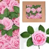 Fiori decorativi Rose artificiali Rose finte Bouquet da sposa finti fai da te | Festa | Decorazioni per la casa | Decorazione da giardino