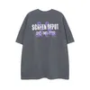 Tee Depts T Shirts Mens Designer Women Tシャツストリートウェアファッション半袖レターGプリントコットンストリートヒップホップトップトップス衣類サイズS-XL