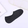 Chaussettes Homme Bateau Coton Bouche Peu Profonde Eté Printemps Et Semelle Silicone Talon Antidérapant Invis