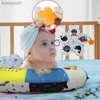 Kuddar Cartoon Baby Pillow Mage Time Pillow Toy Sensory Double-Sided Animals Baby Pillow Portable Travel U-Shaped Pillow Spädbarn Pillowl231116