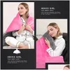 Blankets Winter Electric Blanket Heated Shawl Shoder Neck Mobile Heating Warmer Health Care Isolation Thermique4335421 Drop Delivery Dheod