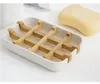 أطباق الصابون الإبداعية الحديثة البسيطة الحمام المضاد للانزلاق الألياف ألياف الصينية FY5436 1116