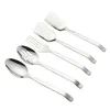 Conjuntos de utensílios de jantar 5pcs/conjunto de talheres de westerm