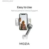 Stabilizatörler Moza Mini-MX 3 Eksenli Akıllı Telefon Gimbal Handheld Sabitleyici Vlog YouTuber Cep Telefonu için Canlı Video // Q231116