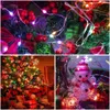 Garden Decorations Garden Decorations Usb Christmas Lights String Party Birthday Decoration Ws2812B Rgb Led Light Dreamcolor Addressab Dhvbm