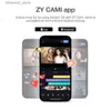 Stabilisateurs ZHIYUN officiel lisse Q3 téléphone cardan 3 axes Smartphones stabilisateur de poche lumière de remplissage pour iPhone 13 Android Q231116