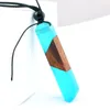 Pendant Necklaces Season -selling Solid Wood Resin Creative Design Selling Gift Necklace Wholesale Direct Sales