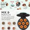 Moules de cuisson Mini Donut Maker Uiversal électrique antiadhésif beignets machine polyvalente double face gâteau pan appareils de cuisine