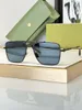 Hot New Design Sunglasses for Men & Women Metal Gold Grey Uv400 Outdoor Fashion AKS-201D CAT Square Simple Driving Sun Glasses Retro Eyewear Come with Original