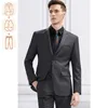 Męskie garnitury Blazers oryginalny dżenk biznesowy włoski szczupły garnitur groom ślubna sukienka ślubna TreePiece Suspeman Tuxedo M6xl Sutsjacketsvestpants 231115