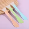 Makeup Brushes Silicone Facial Mask Brush Soft Head With Scraper Integrated Dual-use Mud Film DIY Adjusting Tool Beauty Make Up