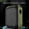 Microphones SHIDU Portable Voice Amplifier With Wireless Microphone For Teachers IPX5 Waterproof Bluetooth Speaker 4400mAh Power Bank M800 231116