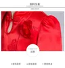 Kız Elbiseler Bahar Kızlar Cheongsam Prenses Elbise Çiçek Doğum Günü Kostümleri İşlemeli Tutu Veya Wrap 2pcs Set