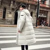 Męska puch Parkas Men Kurtka Długość Parka Parta 90% biały kaczka w dół płaszcz Mężczyźni zima biała kurtka z kapturem płaszcz męskie moda 231115