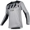 T-shirts pour hommes 2023 Jerseys de descente Fox Cup Mountain Bike VTT Chemises Offroad DH Moto Motocross Sportwear Racing Bike Vêtements de cyclisme Q66