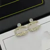 X Fashion Retro Bow Petal Earrings Diamond Silver 18K Gold Plated Ladies and Girls' Valentine's Day Wedding Jewelry Gifts5