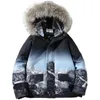 Chaquetas para hombres Chaqueta de invierno Hombres con capucha Parka Cuello de piel Hombres Chaqueta larga coreana Abrigo para hombre con capucha Cortavientos Parkas Oversize Warm Outwear S-4XL 231116