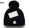 Outono e inverno MONCLiR chapéu de malha feminino designer clássico M Beanie Cap gorro térmico de pele de coelho masculino estão disponíveis