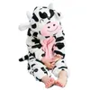 Pyjamas Kigurumi pyjamas pour enfants Animal Panda licorne tigre Onesie enfants bébé combinaison hiver Costume flanelle pour fille garçon Ropa Bebe 231115